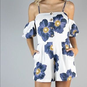 Floral Romper